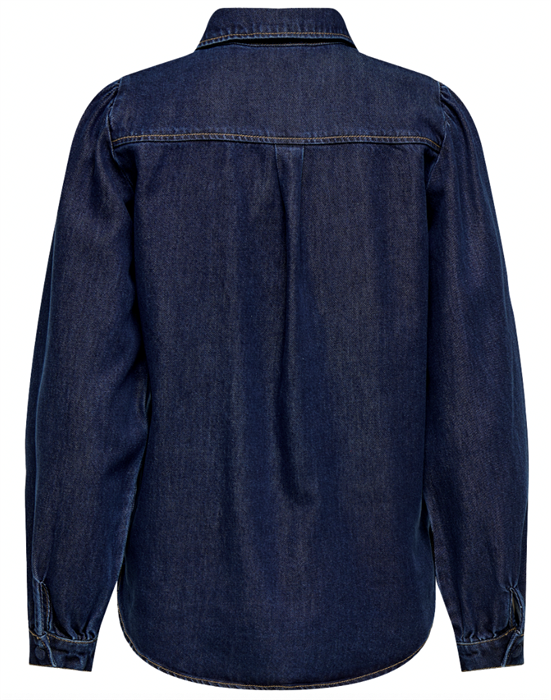 OnlJulie Denim Skjorte - Dark Blue Denim